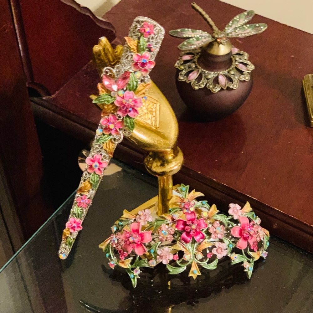 Jeweled Hair Barrette & Clip🌺